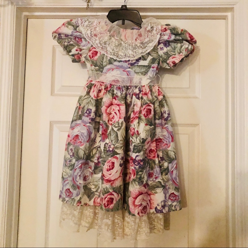Girls Floral Dress